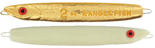 Kandlefish - 1/2 Oz. Metallic Glow - WAH-KF12-GGW Kandlefish - 1/2 Oz. Metallic Glow - WAH-KF12-GGW